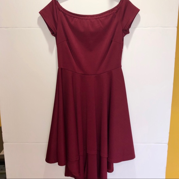 Fun Off The Shoulder Dress - Picture 1 of 5